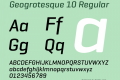 Geogrotesque 10