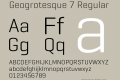 Geogrotesque 7