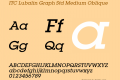 ITC Lubalin Graph Std