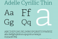 Adelle Cyrillic