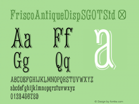 FriscoAntiqueDispSGOTStd