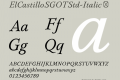 ElCastilloSGOTStd-Italic