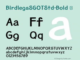 BirdlegsSGOTStd-Bold