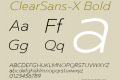 ClearSans-X