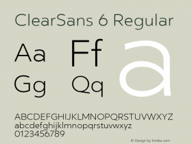 ClearSans 6