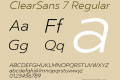 ClearSans 7