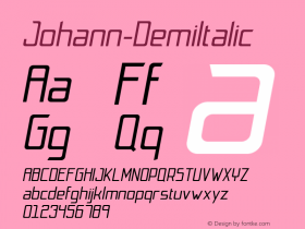 Johann-DemiItalic