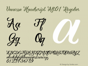 Vanessa Handscript Alt01