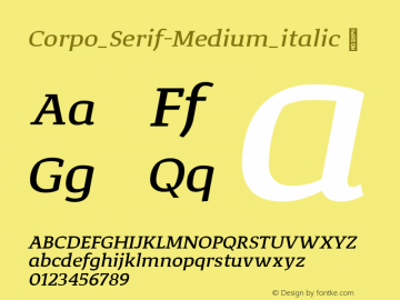 Corpo_Serif-Medium_italic