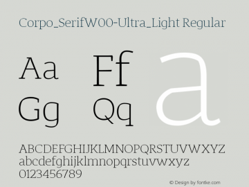 Corpo_Serif-Ultra_Light