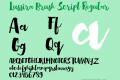 Lussira Brush Script