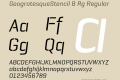 GeogrotesqueStencil B Rg