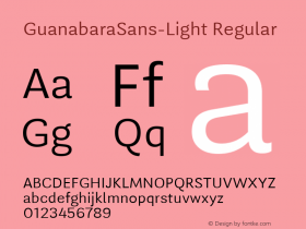 GuanabaraSans-Light