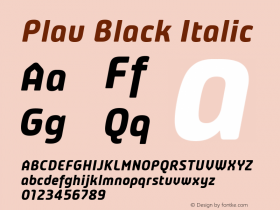 Plau Black