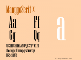 ManygoSerif