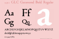 1592 GLC Garamond Bold