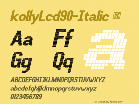 kollyLcd90-Italic