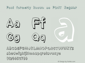 Font formerly known as FONT