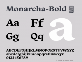 Monarcha-Bold