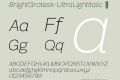 BrightGrotesk-UltraLightItalic