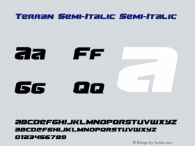 Terran Semi-Italic