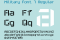 Military Font 7