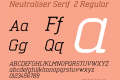 Neutraliser Serif 2