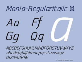 Monia-RegularItalic