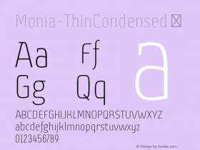 Monia-ThinCondensed