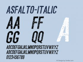 Asfalto-Italic