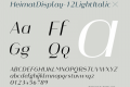 HeimatDisplay-12LightItalic