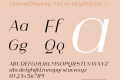 HeimatDisplay-16ExtraLightItalic