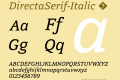 DirectaSerif-Italic