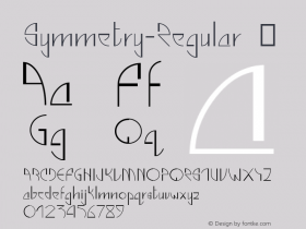 Symmetry-Regular