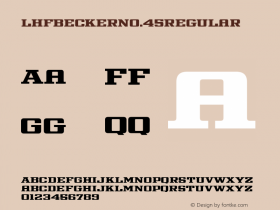 LHFBeckerNo.45Regular