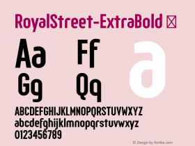 RoyalStreet-ExtraBold
