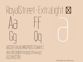 RoyalStreet-ExtraLight