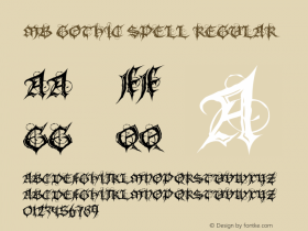 MB Gothic Spell