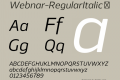 Webnar-RegularItalic