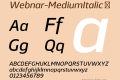 Webnar-MediumItalic