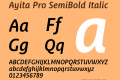 Ayita Pro SemiBold