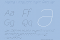 Malina UltraLight Italic