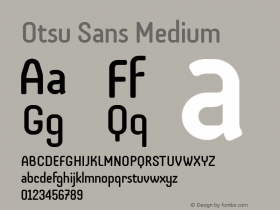 Otsu Sans