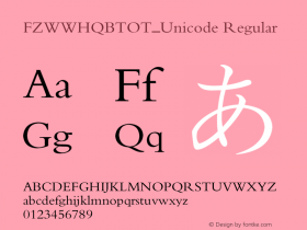 FZWWHQBTOT_Unicode