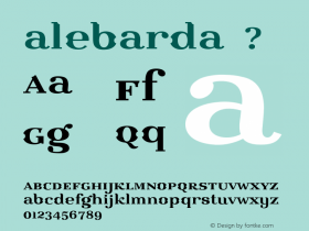 alebarda