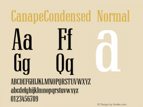 CanapeCondensed