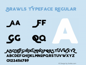 Brawls Typeface