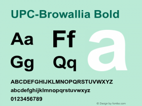 UPC-Browallia