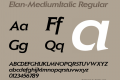 Elan-MediumItalic