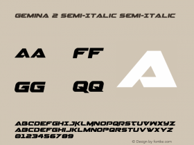 Gemina 2 Semi-Italic
